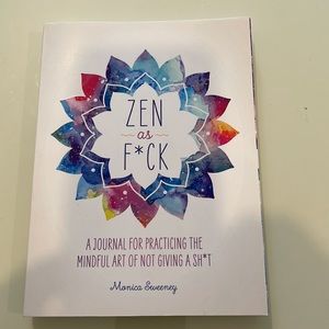 🖤 2/$10 Zen as Fck journal for practicing the mindful art of not giving a sht